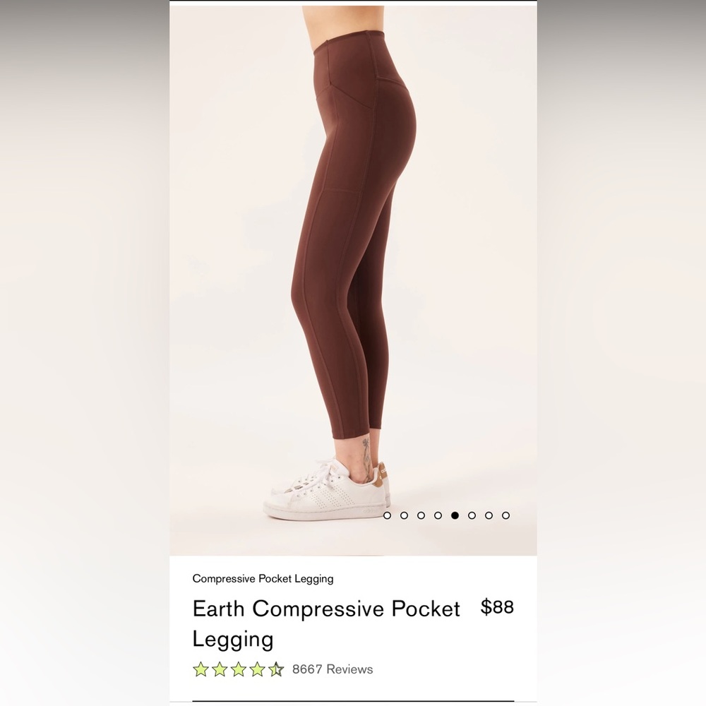 Girlfriend Collective compressive pocket leggings